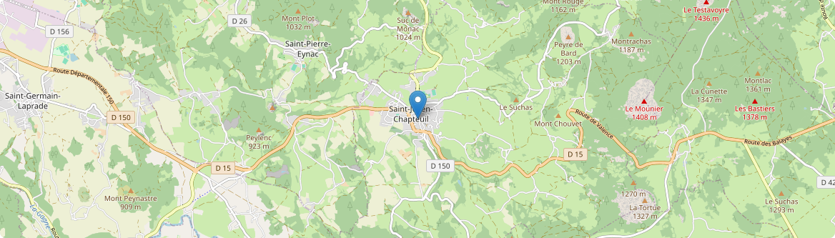 Saint-Julien-Chapteuil - Carte