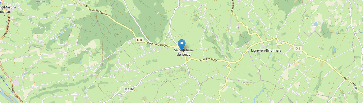 Saint-Julien-de-Jonzy - Carte