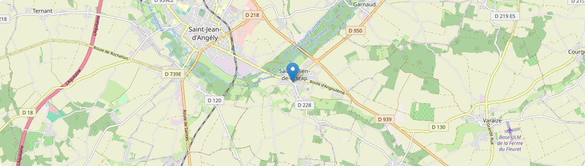 Saint-Julien-de-l'Escap - Carte