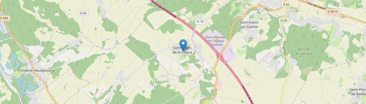 Saint-Julien-de-la-Liègue - Carte