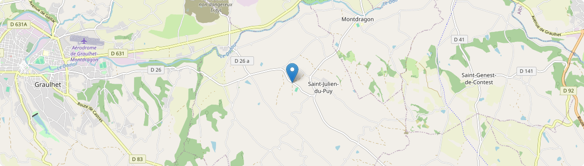 Saint-Julien-du-Puy - Carte