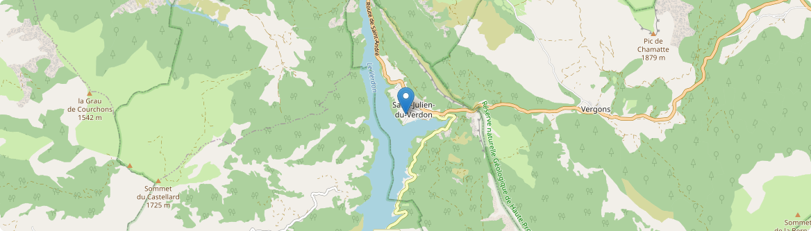Saint-Julien-du-Verdon - Carte