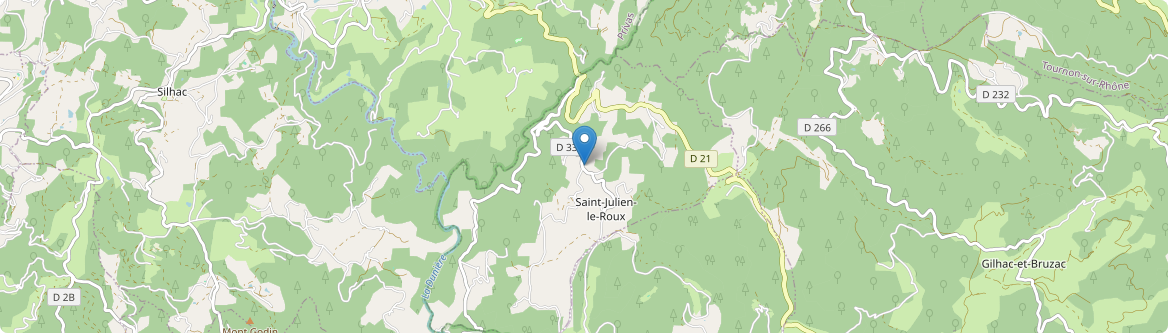 Saint-Julien-le-Roux - Carte
