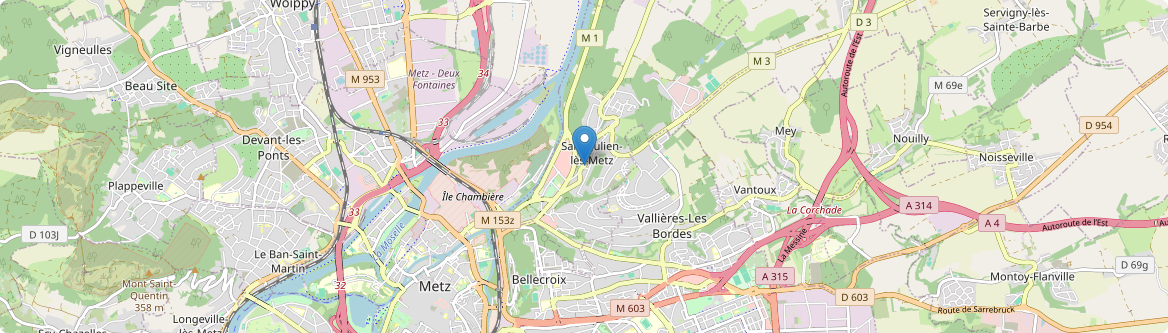 Saint-Julien-lès-Metz - Carte