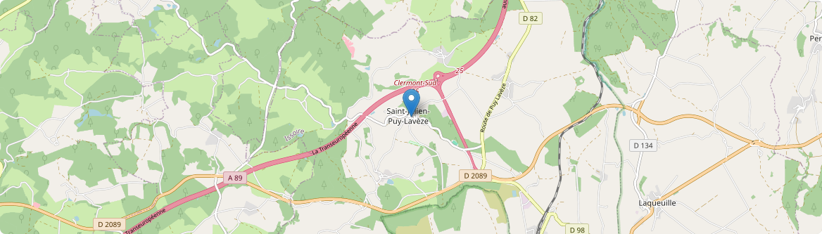 Saint-Julien-Puy-Lavèze - Carte