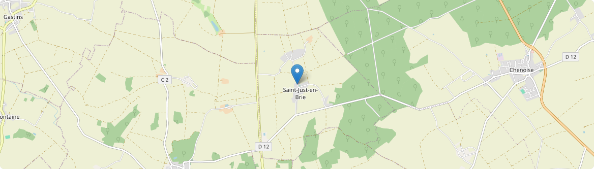 Saint-Just-en-Brie - Carte
