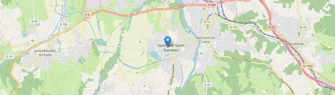 Saint-Just-Saint-Rambert - Carte