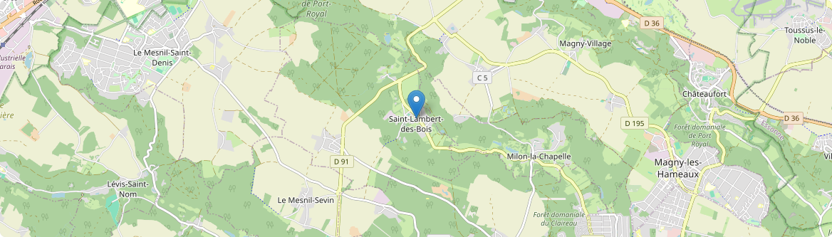 Saint-Lambert - Carte