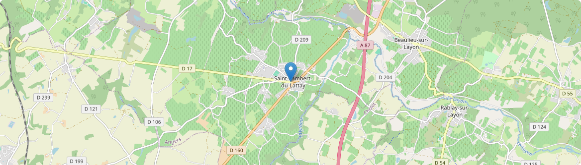 Val-du-Layon - Carte