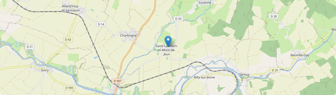 Saint-Lambert-et-Mont-de-Jeux - Carte