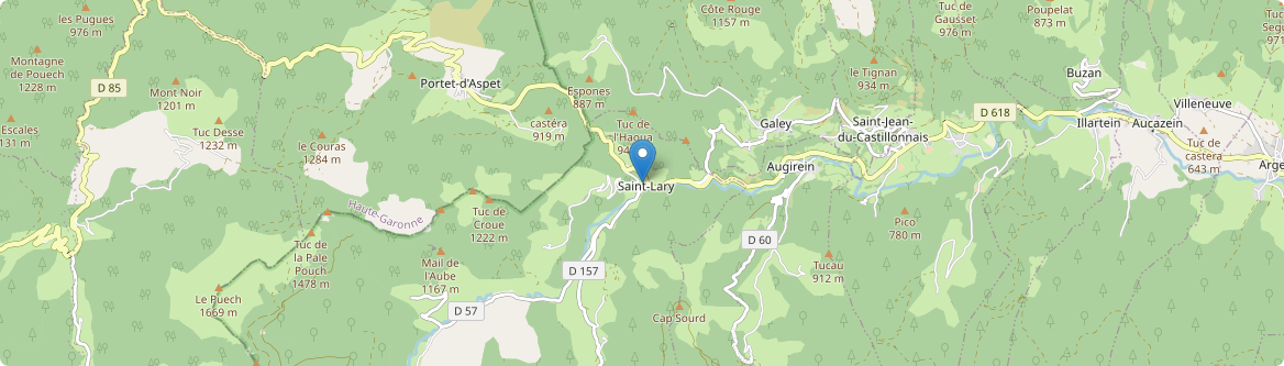 Saint-Lary - Carte