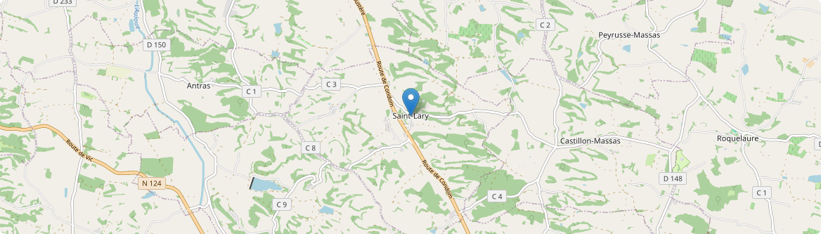 Saint-Lary - Carte