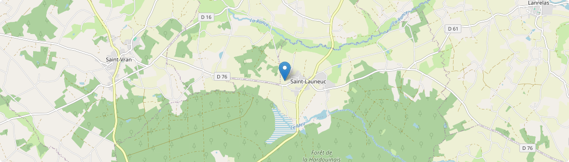 Saint-Launeuc - Carte