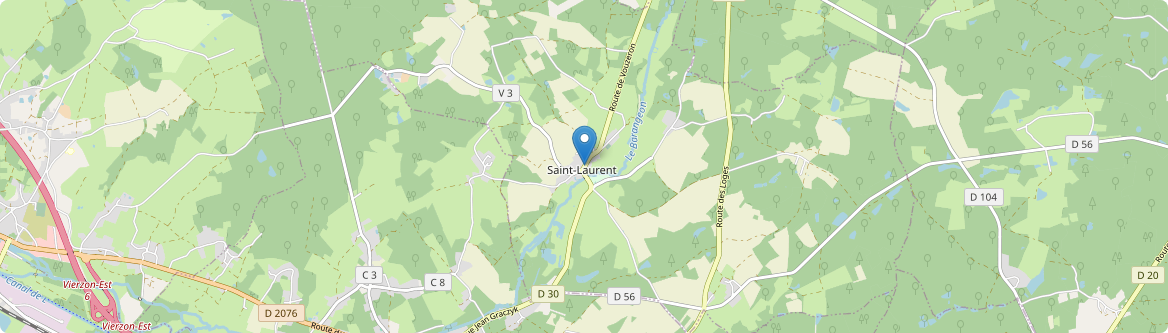 Saint-Laurent - Carte