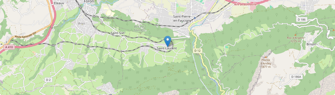 Saint-Laurent - Carte
