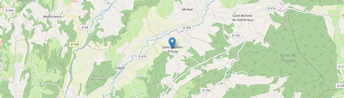 Saint-Laurent-d'Onay - Carte