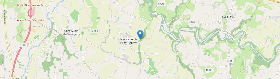 Saint-Laurent-de-Terregatte - Carte