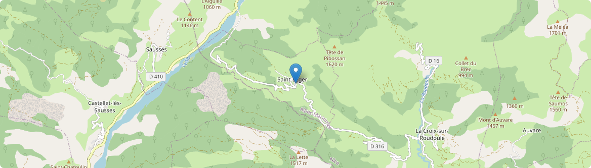 Saint-Léger - Carte