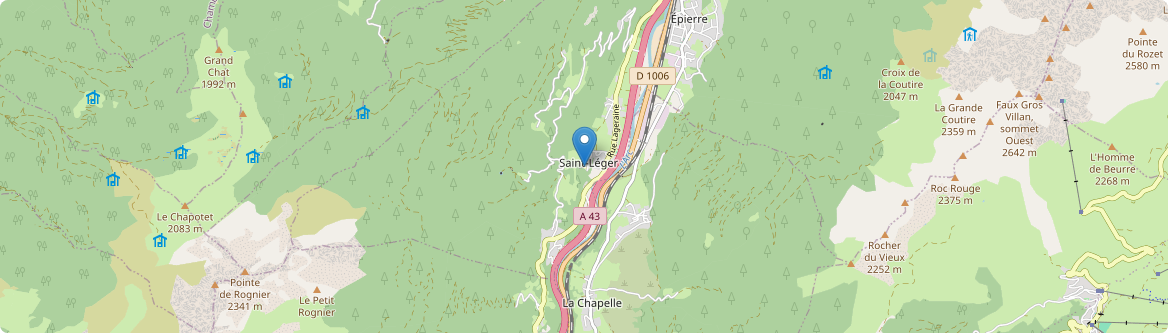 Saint-Léger - Carte