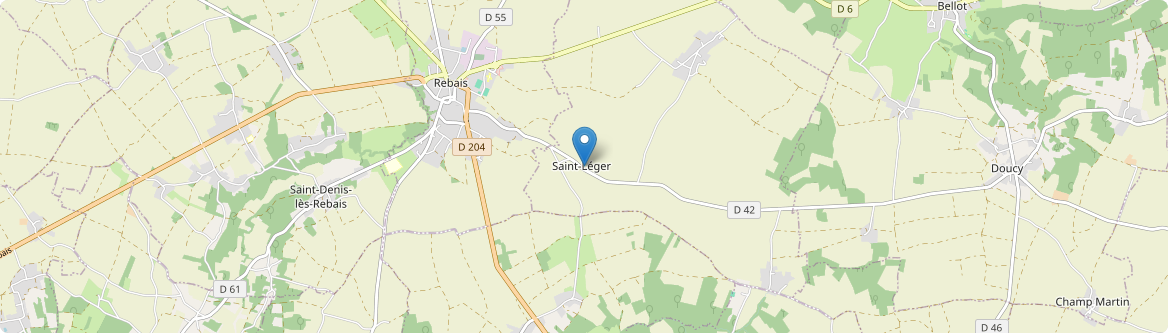 Saint-Léger - Carte