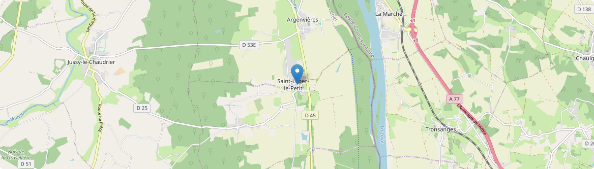 Saint-Léger-le-Petit - Carte