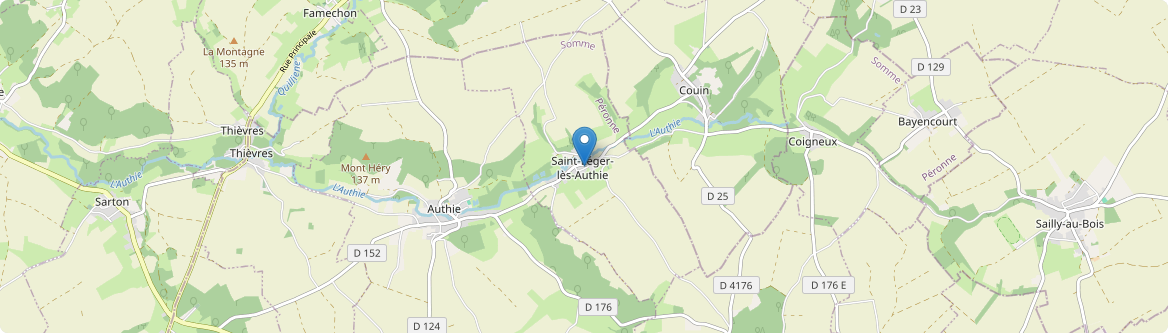 Saint-Léger-lès-Authie - Carte