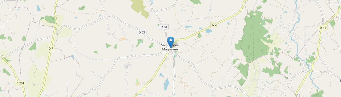 Saint-Léger-Magnazeix - Carte