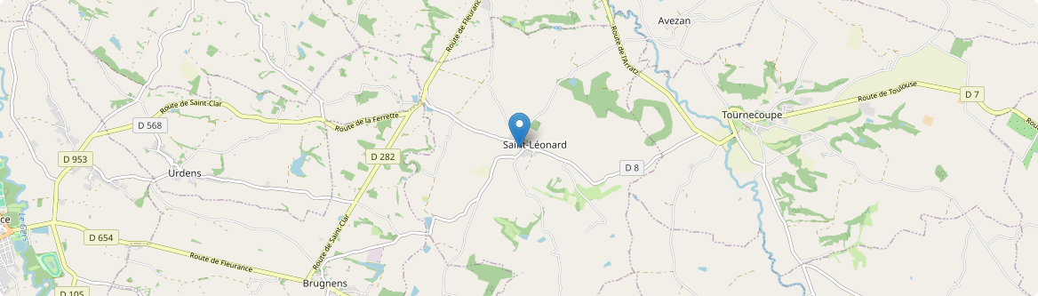 Saint-Léonard - Carte