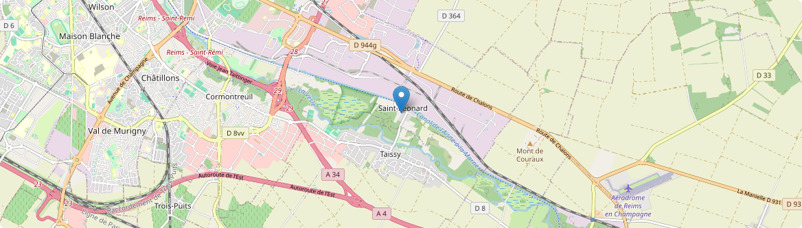 Saint-Léonard - Carte