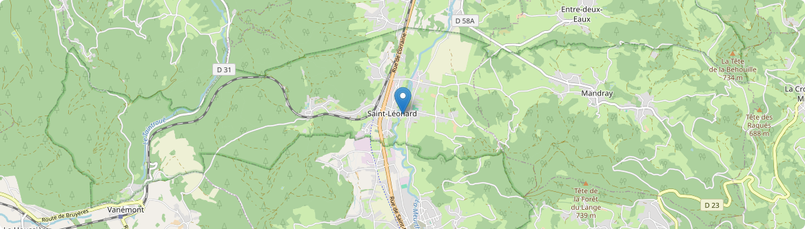 Saint-Léonard - Carte