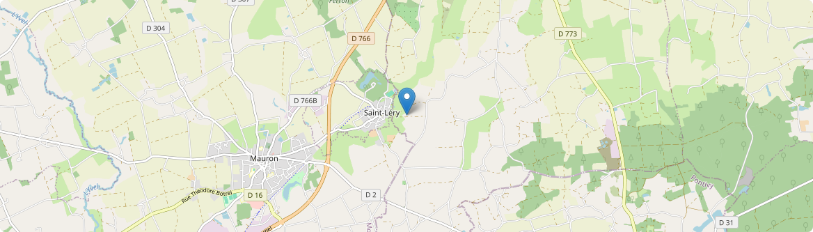 Saint-Léry - Carte