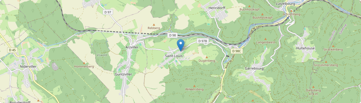 Saint-Louis - Carte