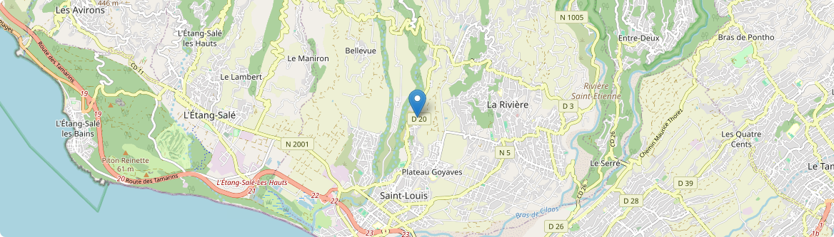 Saint-Louis - Carte
