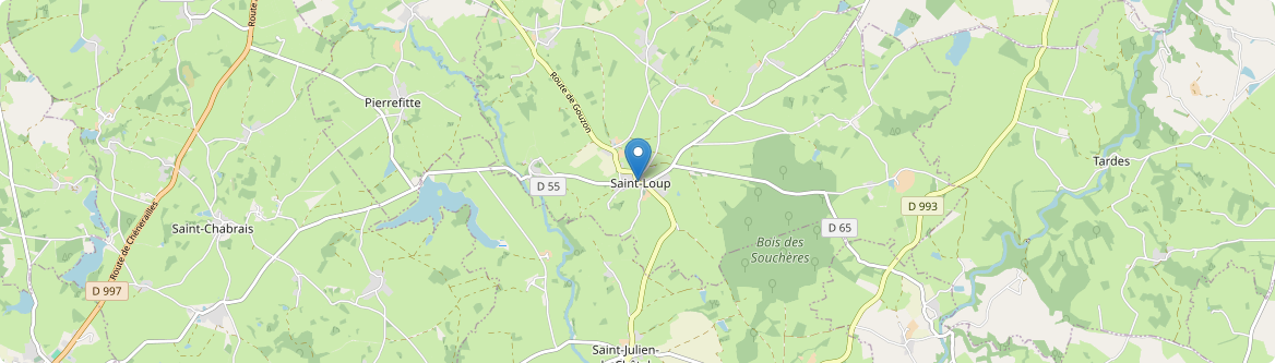 Saint-Loup - Carte