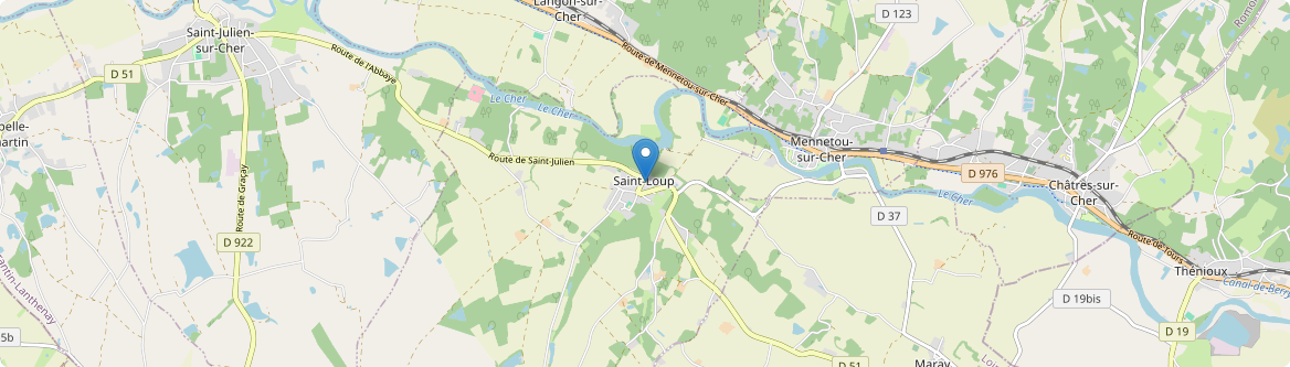 Saint-Loup - Carte