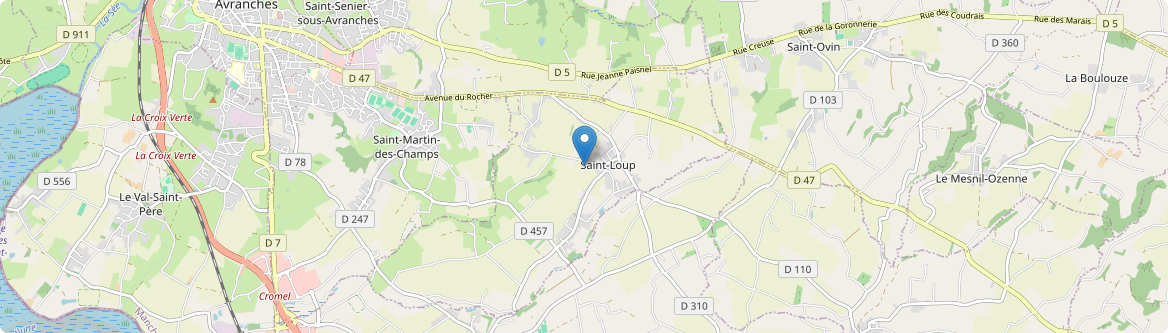 Saint-Loup - Carte