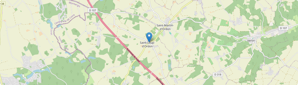 Saint-Loup-d'Ordon - Carte