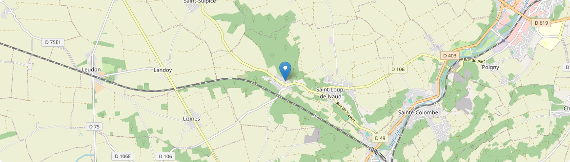 Saint-Loup-de-Naud - Carte