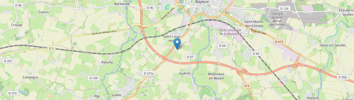 Saint-Loup-Hors - Carte