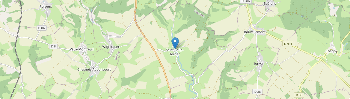 Saint-Loup-Terrier - Carte