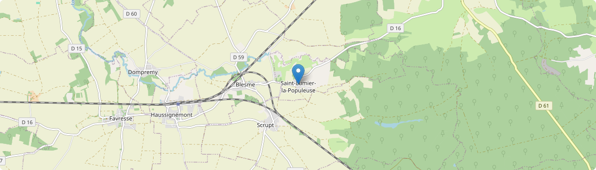 Saint-Lumier-la-Populeuse - Carte