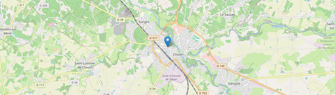 Saint-Lumine-de-Clisson - Carte
