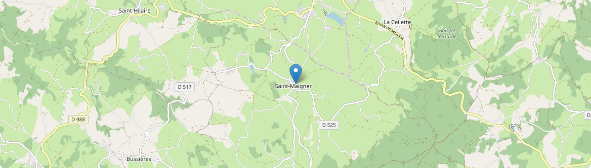 Saint-Maigner - Carte
