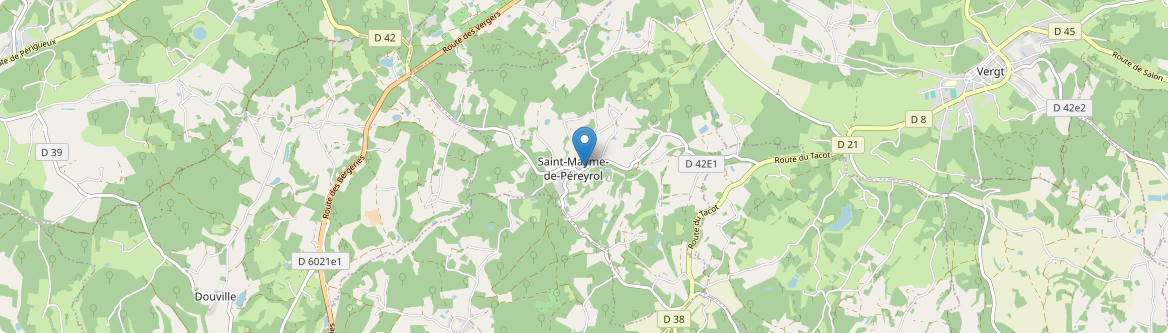 Saint-Mayme-de-Péreyrol - Carte