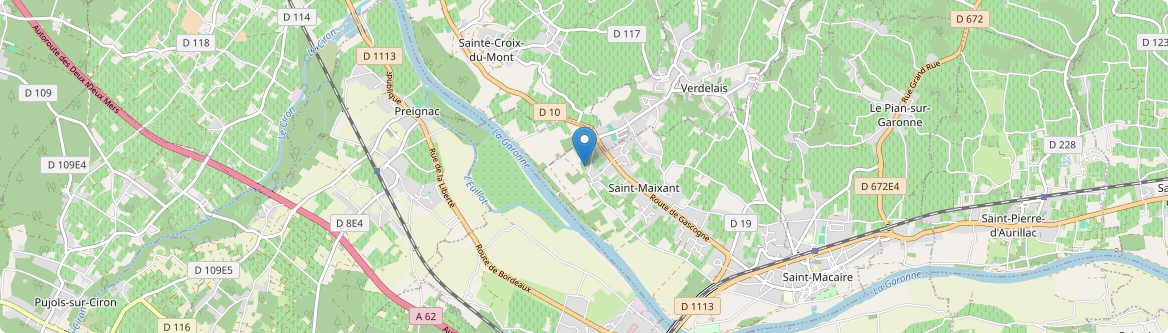 Saint-Maixant - Carte