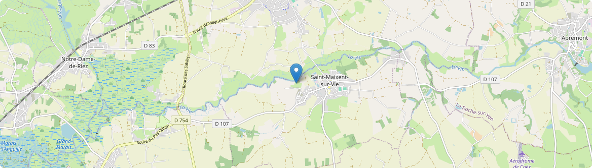 Saint-Maixent-sur-Vie - Carte