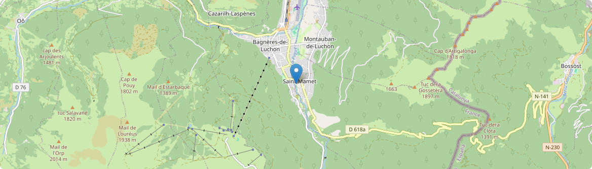 Saint-Mamet - Carte