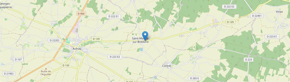Saint-Mandé-sur-Brédoire - Carte