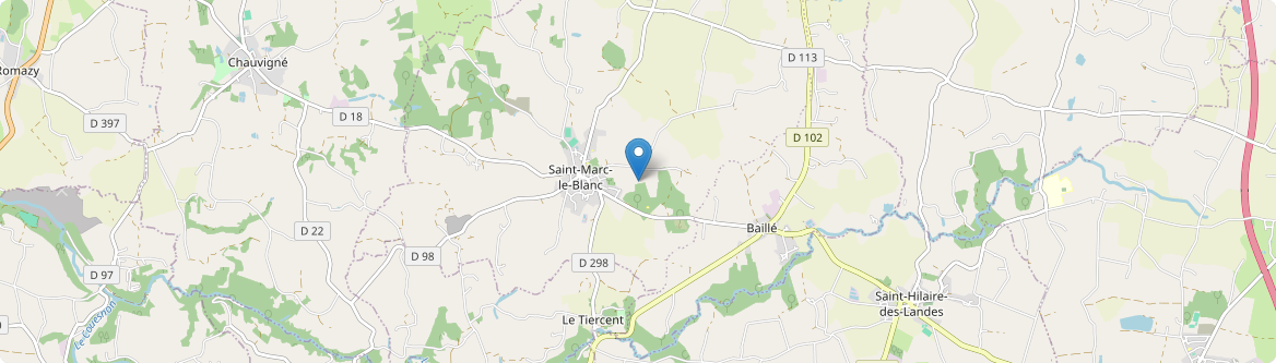 Saint-Marc-le-Blanc - Carte