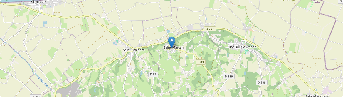 Saint-Marcan - Carte